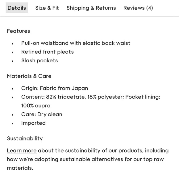 Aritzia / Babaton Cohen Pants (Black) - Picture 8 of 13